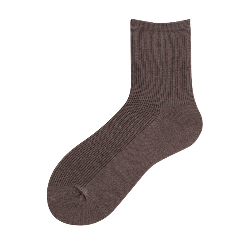 Henny Rue Ms. Autumn And Winter Wool Socks To Keep Warm In The Introversion Retro Tube Socks Piles